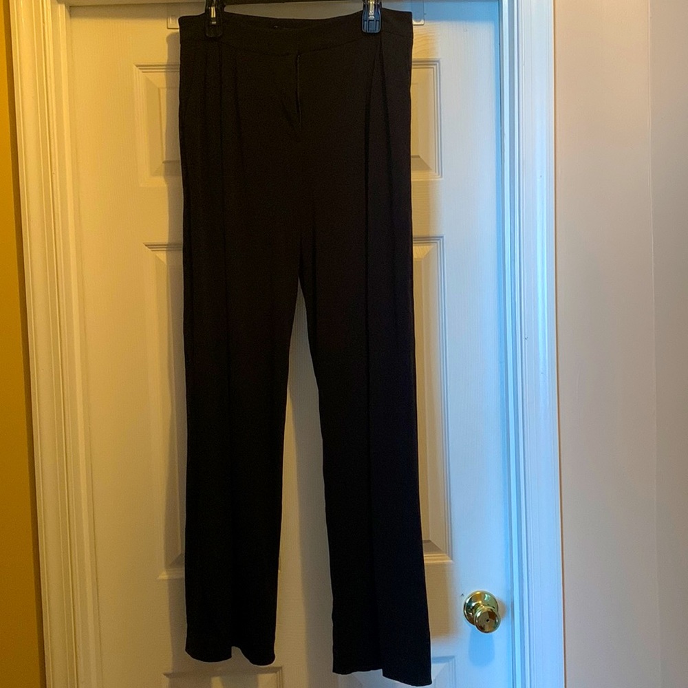 Express wide leg relaxed fit black pants